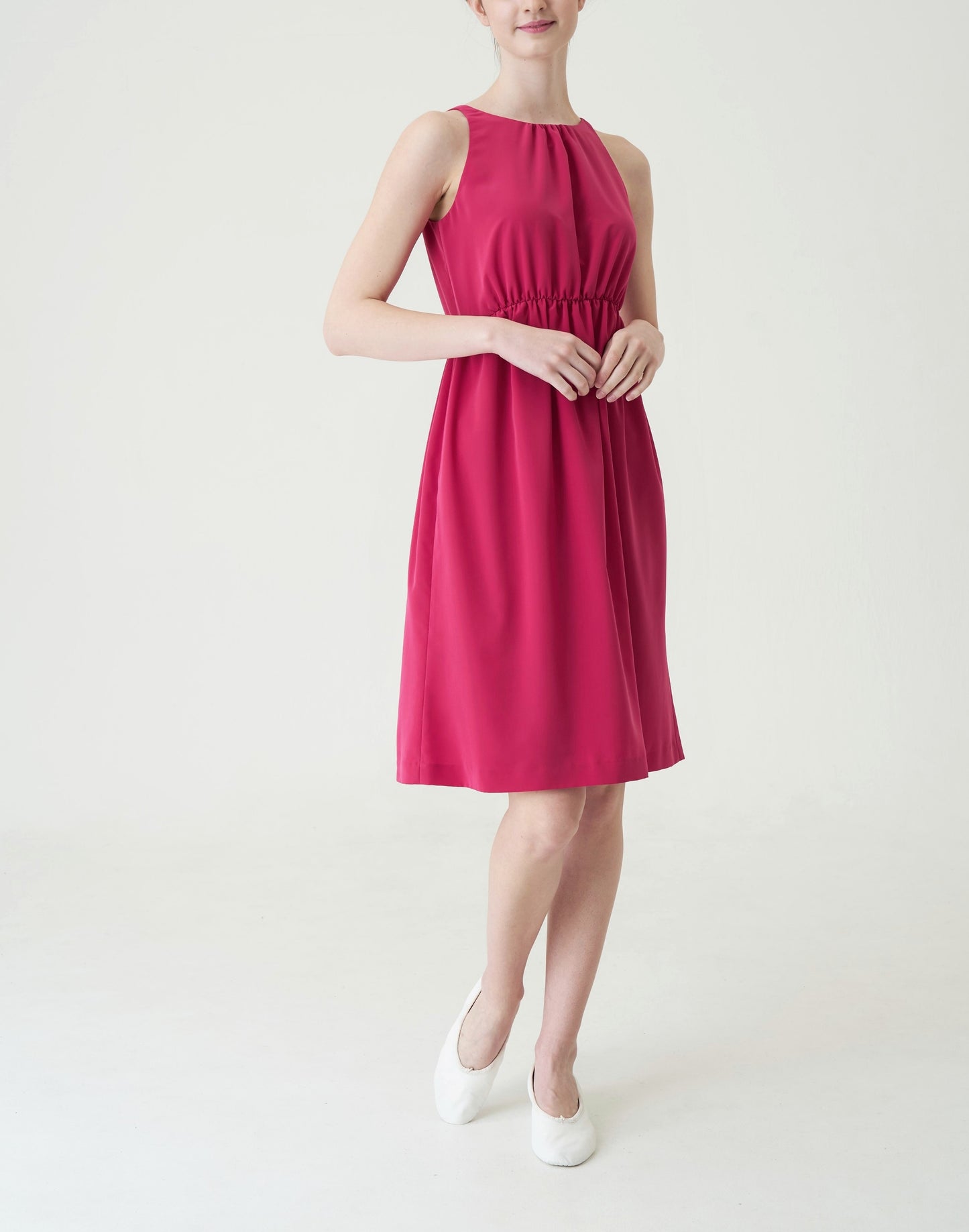 Crepe de chine dancer dress *Made to order