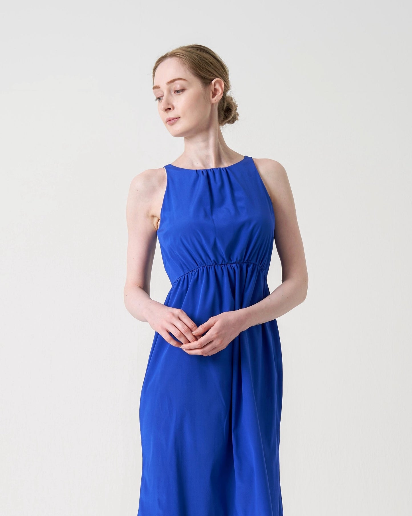 silk crepe de chine dancer dress